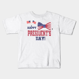 Presidents' Day lover. Stressed. Depressed.  Federal Day Celebration T-shirt Kids T-Shirt